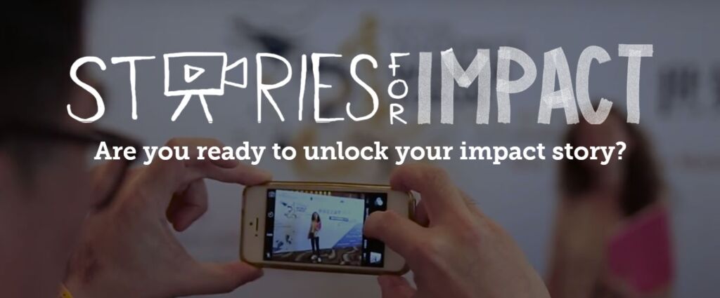 Someone filming with phone