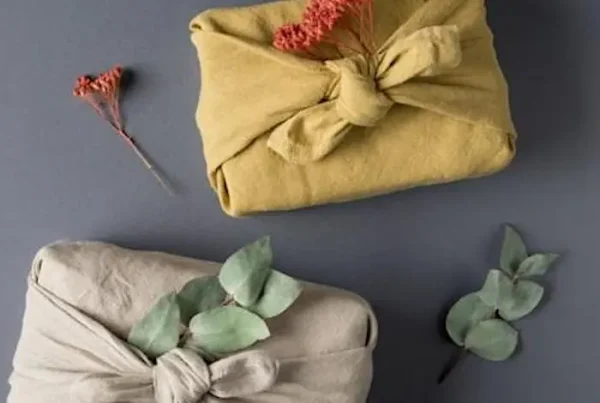 Photo of presents wrapped in cloth